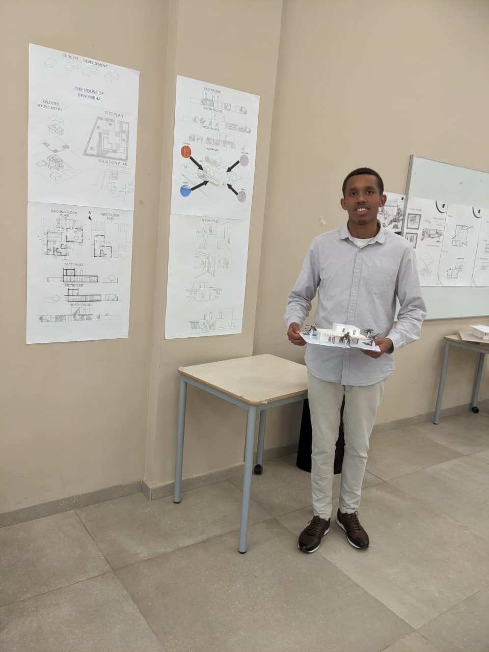 Brian Shema with Model